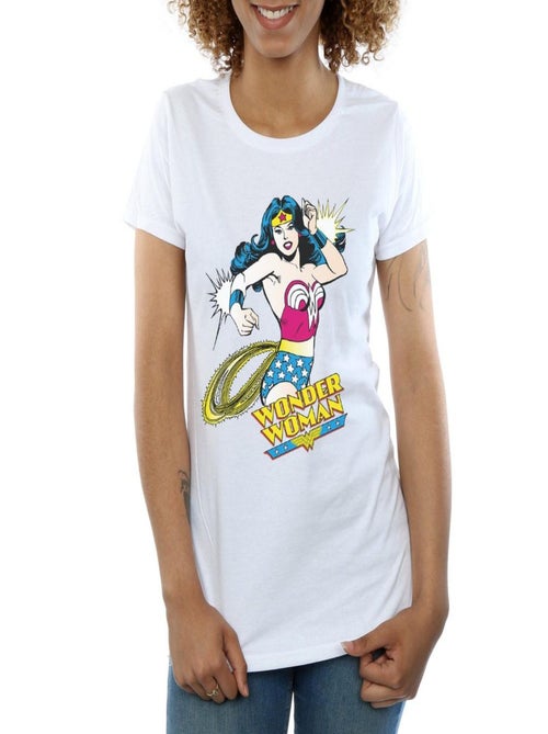 Wonder Woman - T-shirt motif/style Lasso - Kiabi