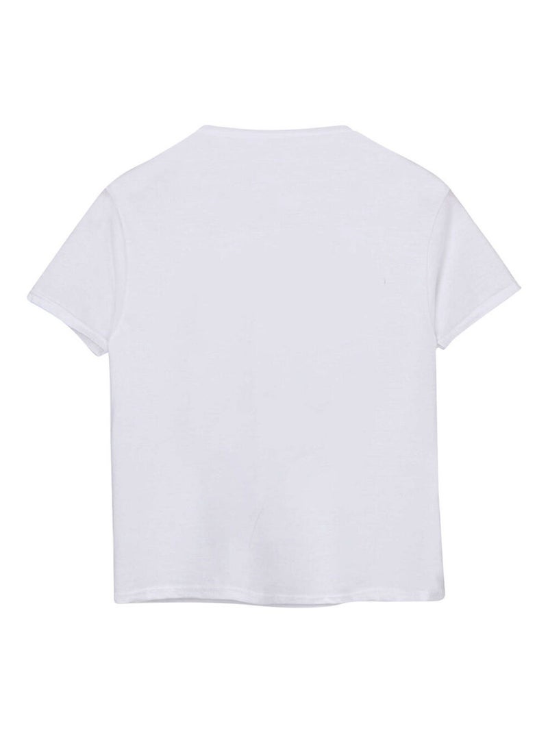 Wonder Woman - T-shirt motif/style Lasso Blanc - Kiabi