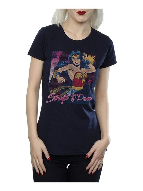 Wonder Woman - T-shirt STRENGTH AND POWER - Kiabi
