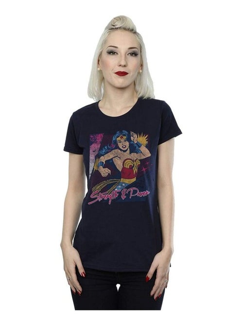 Wonder Woman - T-shirt STRENGTH AND POWER - Kiabi