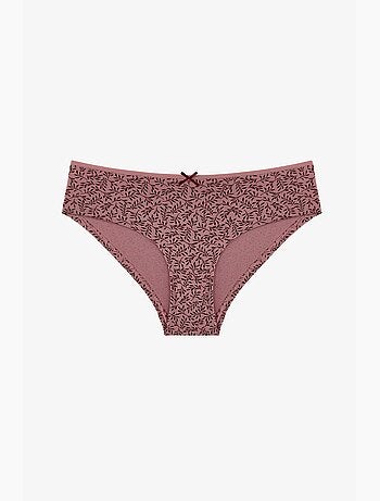 Wood rose culotte hipster fleurie penti