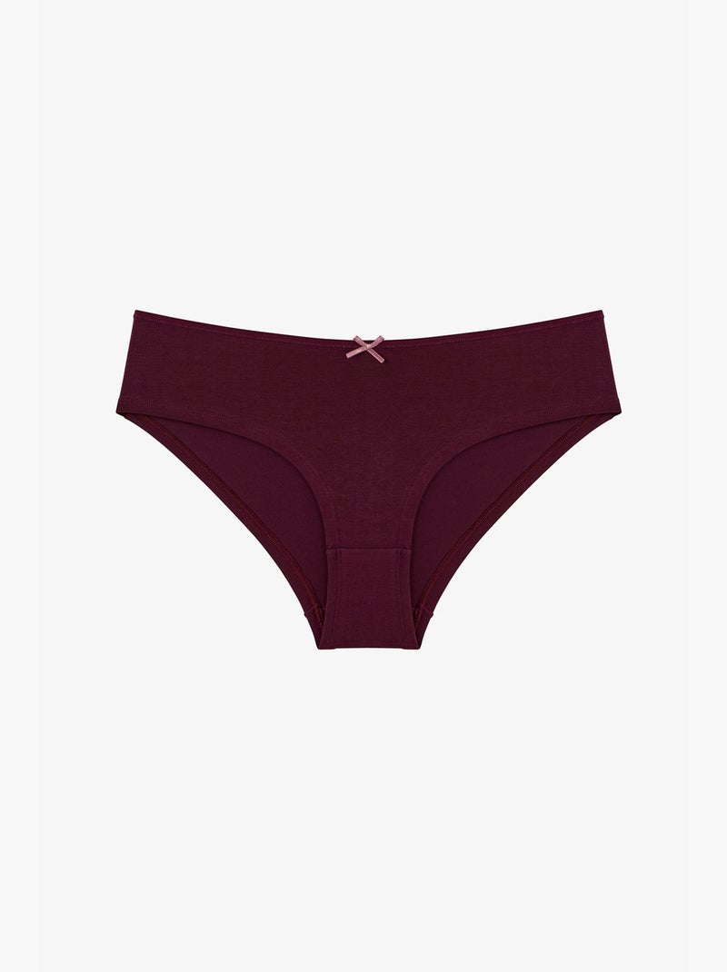 Wood rose culotte hipster fleurie penti Vieux rose - Kiabi