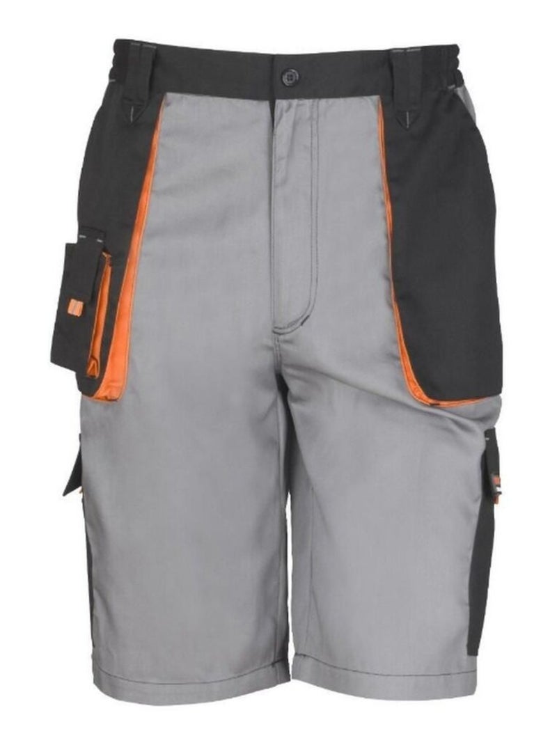 WORK-GUARD by Result - Short LÇaE Noir Gris - Kiabi