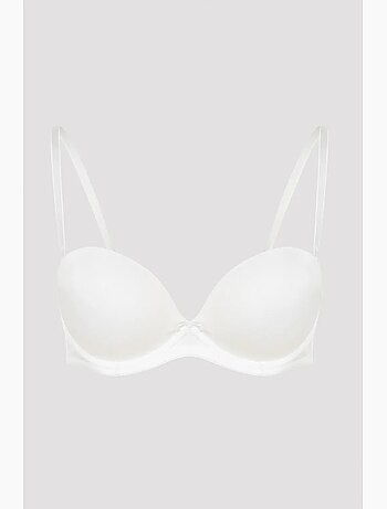 Wow soutien-gorge sans bretelles push-up rembourré à armatures penti
