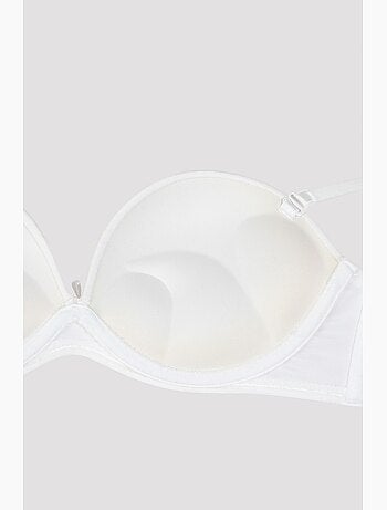 Wow soutien-gorge sans bretelles push-up rembourré à armatures penti