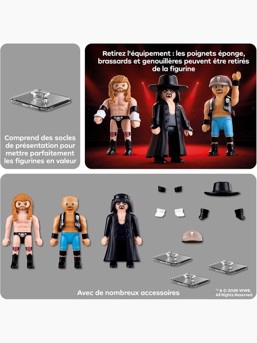 Wwe Multipack Attitude Era - Playmobil - Kiabi