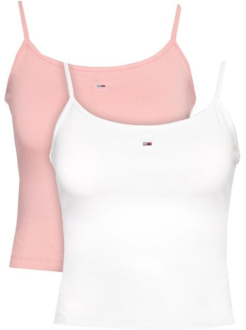 x 2 Débardeurs Femme Tommy Hilfiger - Kiabi