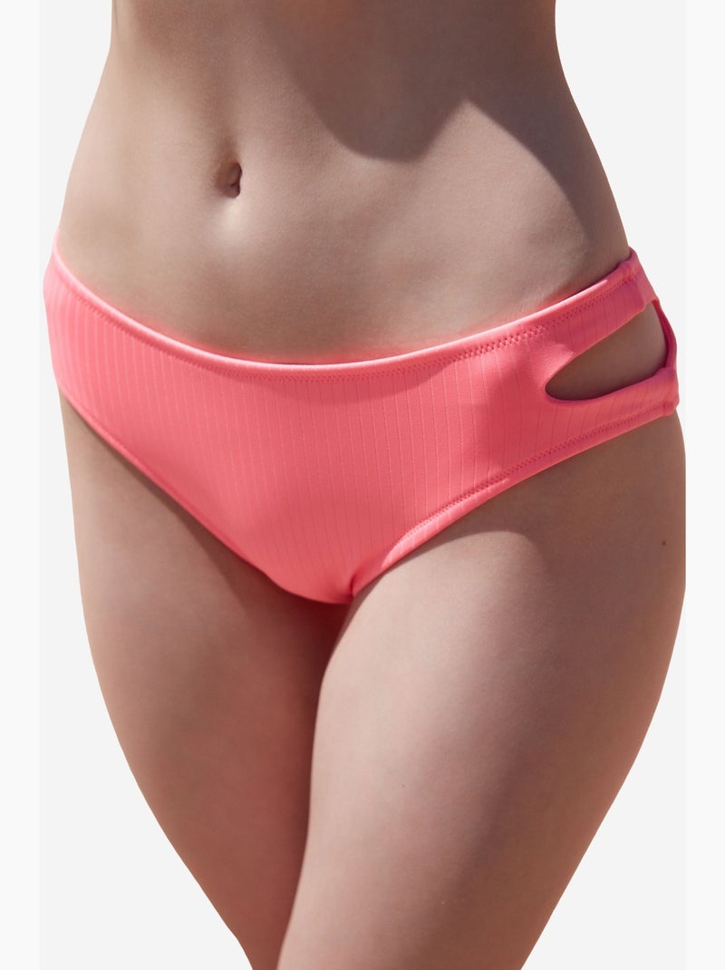 X cornetto lively bas de bikini à détail découpé penti Rose fluo/Solinotes - Kiabi