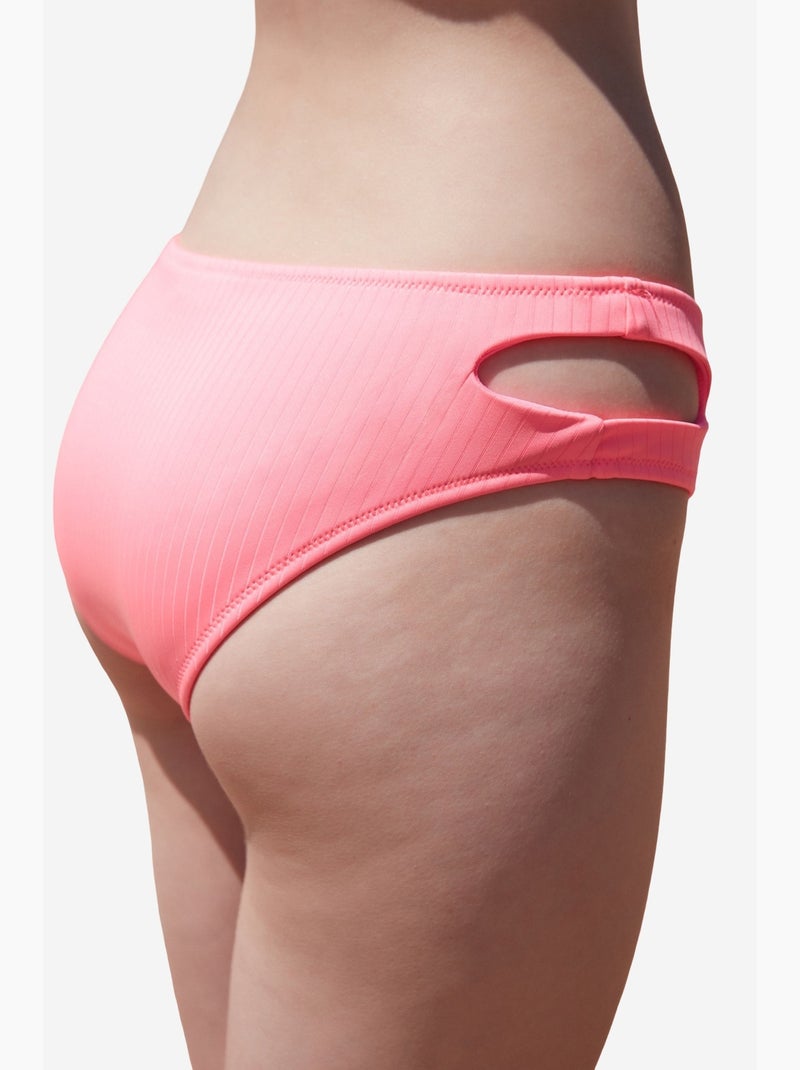 X cornetto lively bas de bikini à détail découpé penti Rose fluo/Solinotes - Kiabi