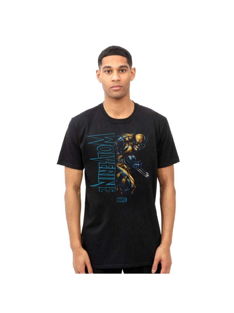 X-Men - T-shirt HUNTING (Wolverine) Noir - Kiabi