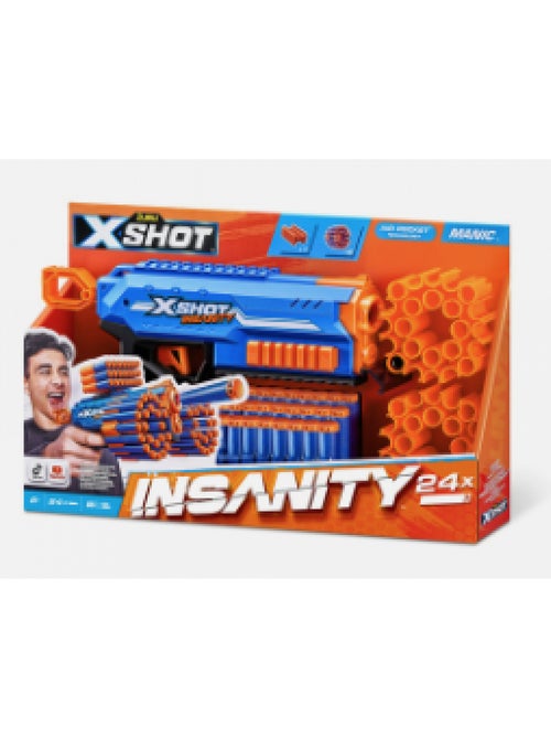 X-Shot insanity-manic 24 fleches - Kiabi