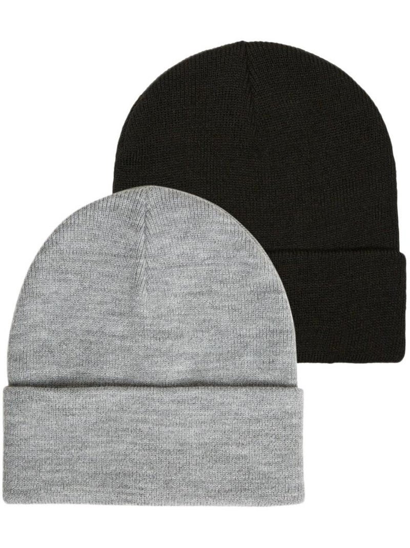 X2 bonnets femme vero moda Gris Argenté - Kiabi