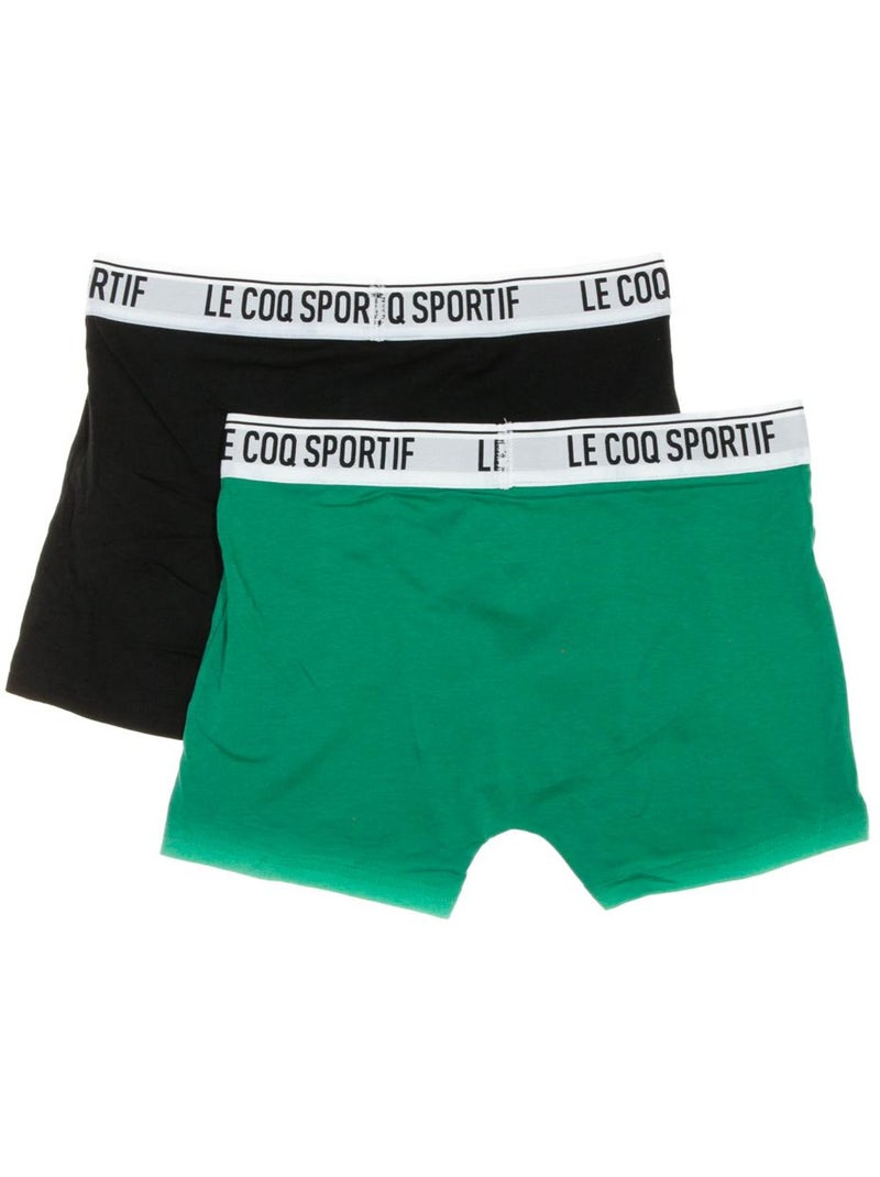 x2 Boxers Homme Le Coq Sportif Vert - Kiabi