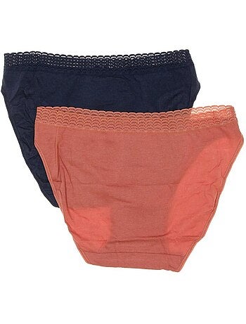 x2 Slips Femme