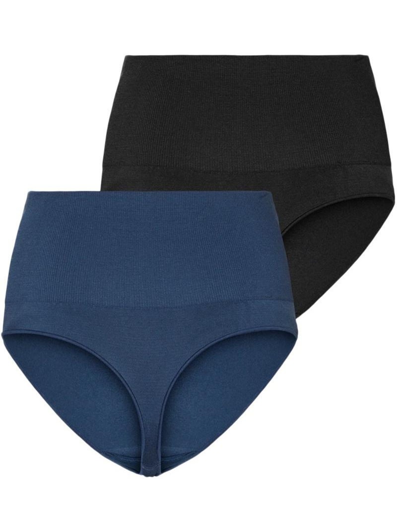 x2 Strings de grossesse Femme Mamalicious Noir - Kiabi