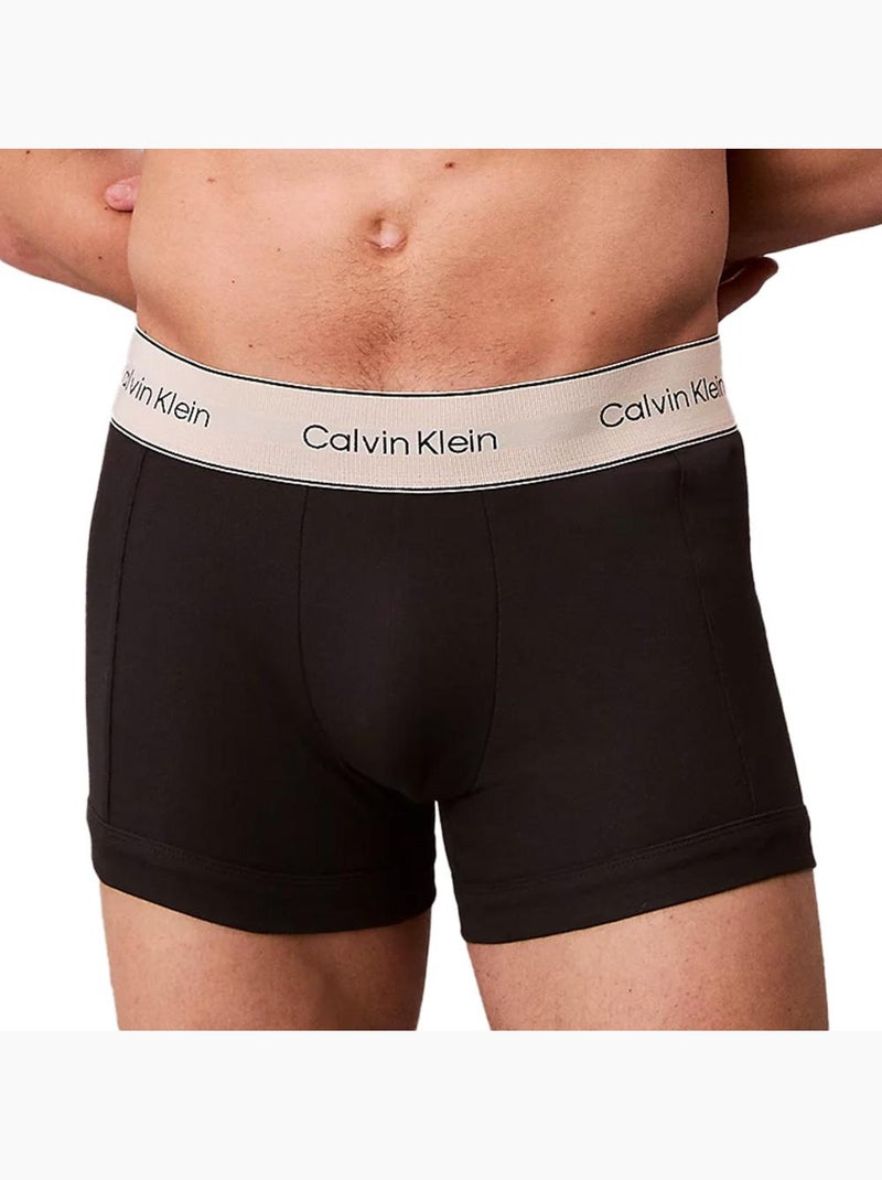X3 Boxers Homme Calvin Klein Jeans Noir - Kiabi