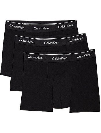 x3 Boxers Homme Calvin Klein Low Rise Trunk
