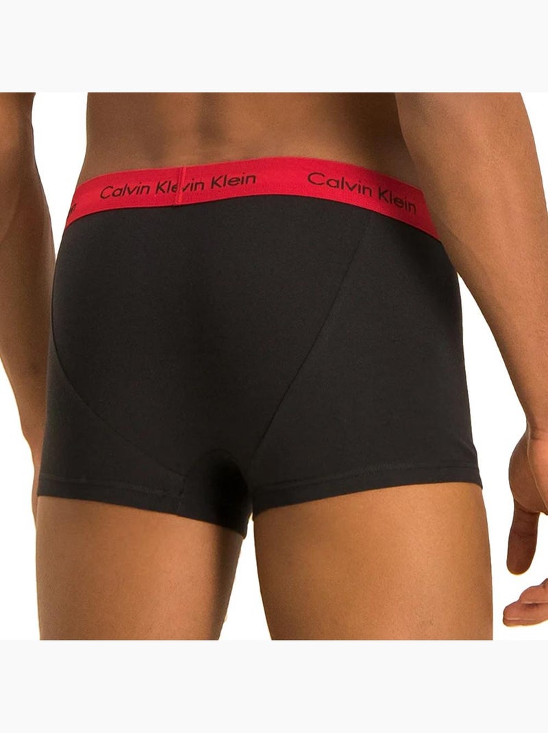 x3 Boxers Homme Calvin Klein Noir Multicolore - Kiabi