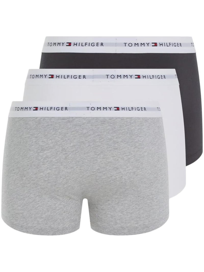 X3 Boxers Homme Tommy Hilfiger Gris Argenté - Kiabi