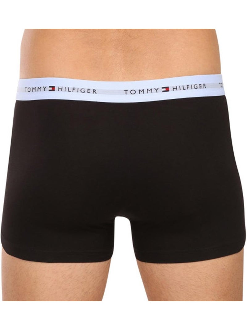 X3 Boxers Homme Tommy Hilfiger Noir Bleu Blanc - Kiabi