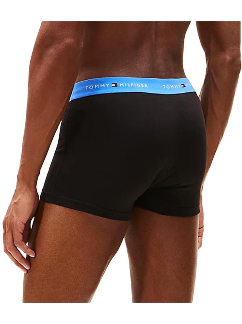 X3 Boxers Homme Tommy Hilfiger Trunk Noir Bleu - Kiabi