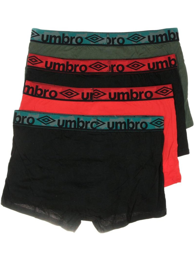 x3 Boxers Homme Umbro Noir - Kiabi