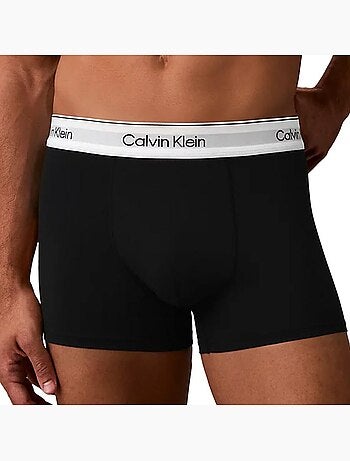 X3 Boxers Turquoise Homme Calvin Klein Jeans Relaxed Fit Trunk 3p