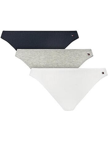 x3 Culotte ehe Femme Tommy Hilfiger Dipped