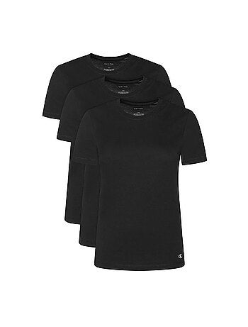 X3 T-Shirt Mixte Calvin Klein Jeans Cotton
