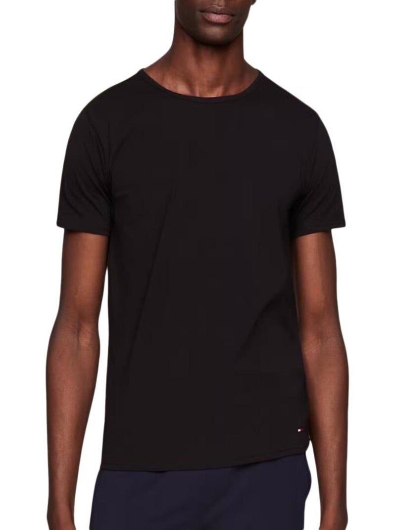 x3 T-Shirts Homme Tommy Hilfiger Noir - Kiabi