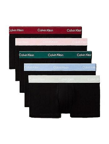 X5 Boxers Homme Calvin Klein Jeans Low Rise Trunk
