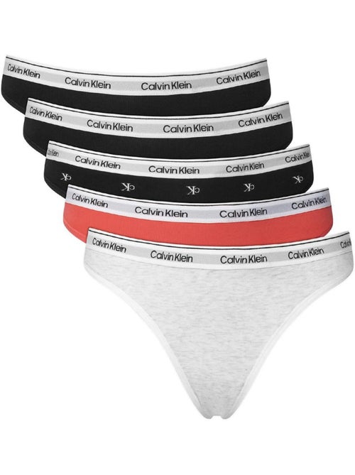 X5 femme calvin klein jeans thong - Kiabi X5 femme calvin klein jeans thong - Kiabi