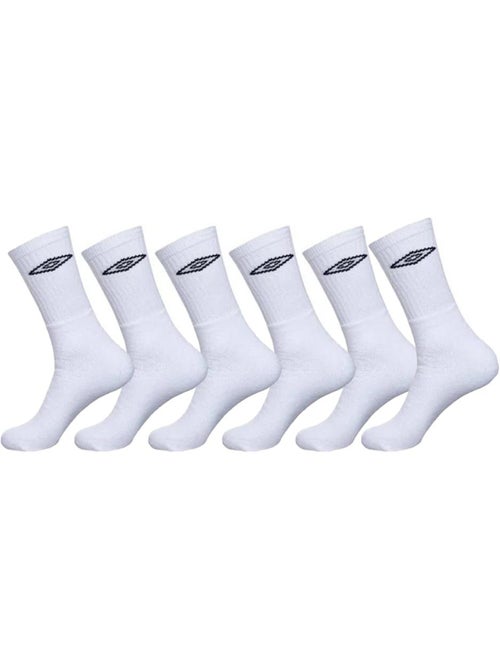 x6 Paires Chaussettes Homme Umbro Tennis - Kiabi