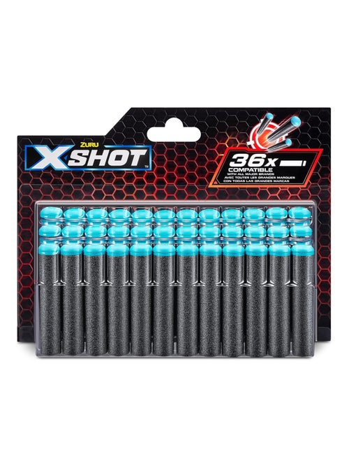 XSHOT - Pack 36 flèches en mousse - Kiabi