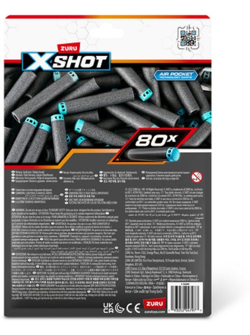 XSHOT - Recharge Excel 80 fléchettes - Kiabi