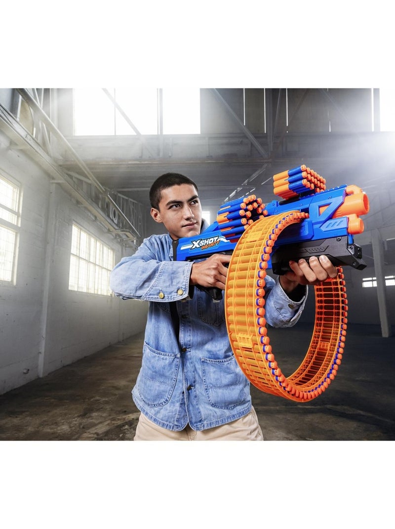 XSHOT Insanity 36609 Blaster Mad Mega Barrel Bleu - Kiabi