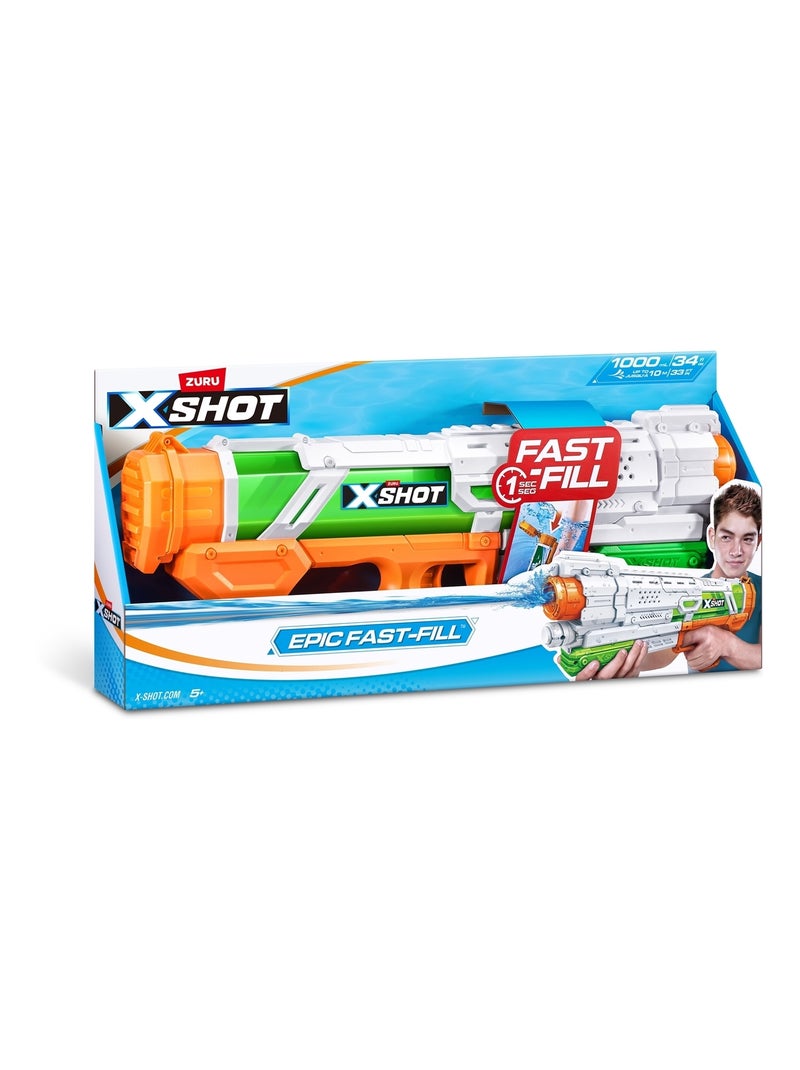 XSHOT Water - Blaster à eau épique Fast-Fill Multicolore - Kiabi