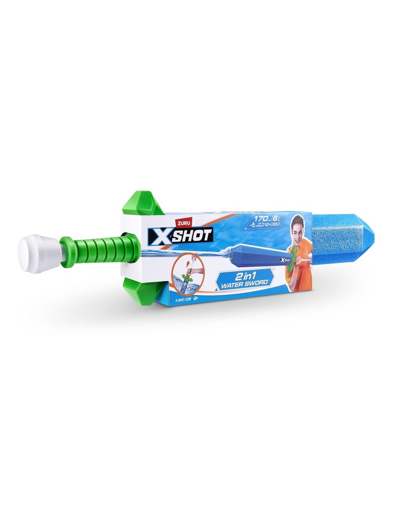 XSHOT Water - Épée d'eau 2 en 1 Bleu - Kiabi