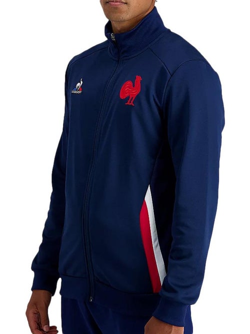 Xv de france veste de présentation homme le coq sportif 23/24 - Kiabi Xv de france veste de présentation homme le coq sportif 23/24 - Kiabi
