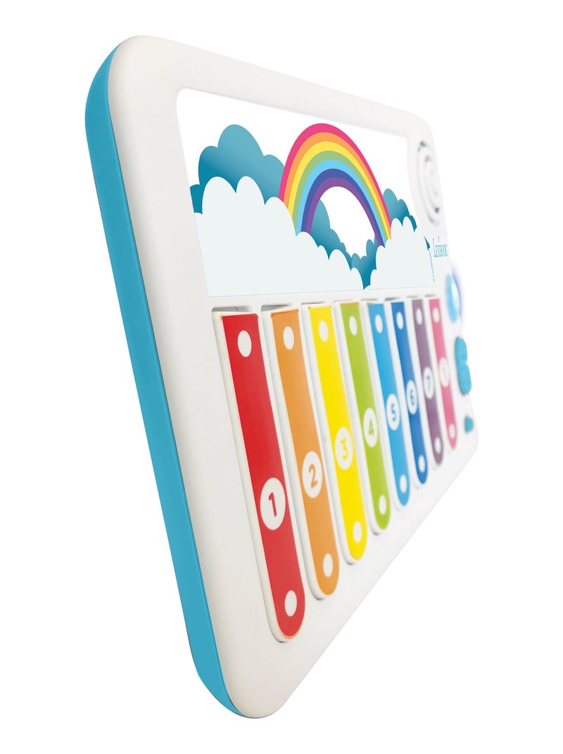 Xylophone avec Apprentissage Lumineux de la Musique Blanc - Kiabi