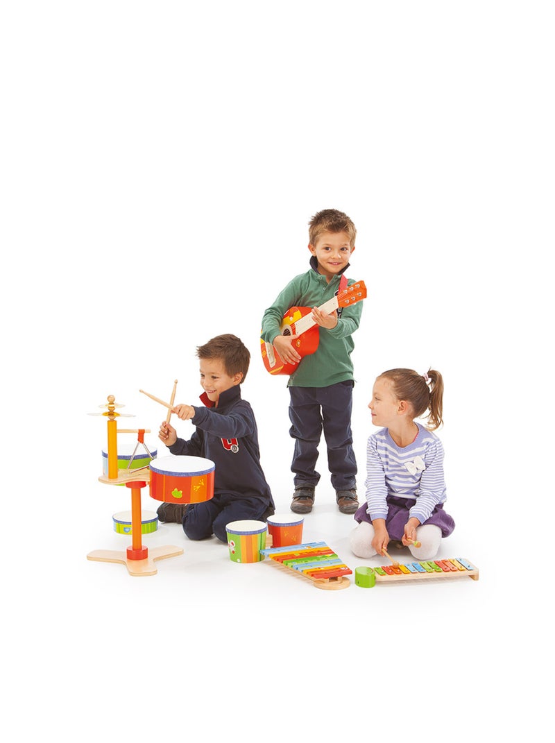 Xylophone Grenouille en métal Vert - Kiabi