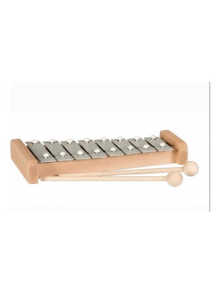 Xylophone notesmetalcouleur bois