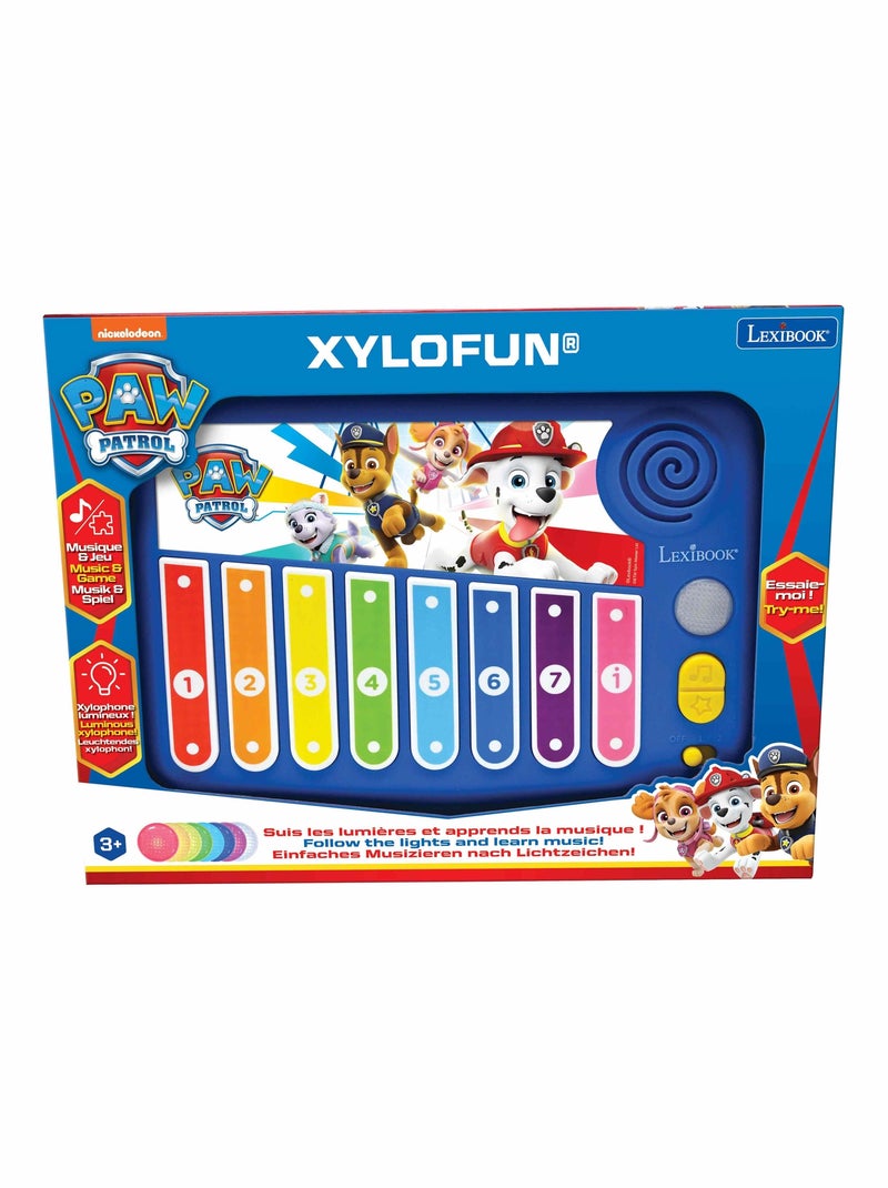 Xylophone Pat' Patrouille avec Apprentissage Lumineux de la Musique Bleu - Kiabi