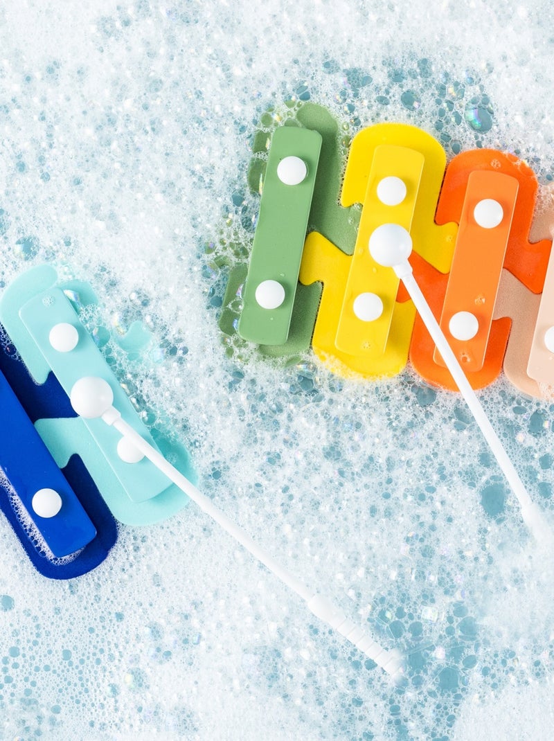 Xylophone pour le bain Bleu - Kiabi