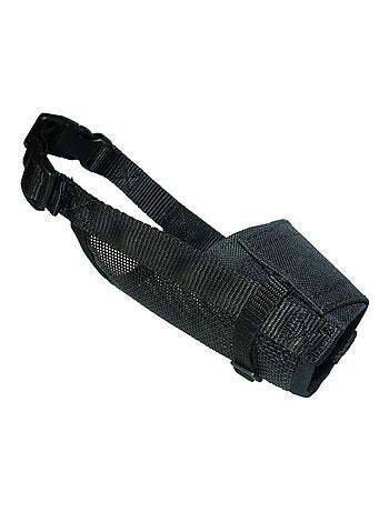 YAGO Museliere en Nylon Noir pour Grand Chien, - AUCUNE