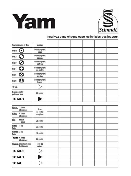 Yam - Schmidt - Kiabi