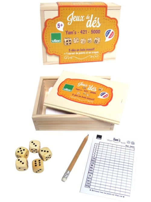 Yam's, jeu de dés - Kiabi