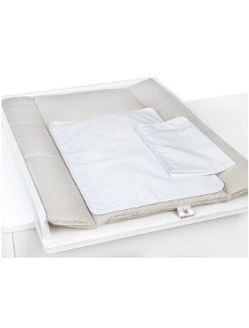Yappy naturesand - matelas à langer 73x55 cm et 2 draps