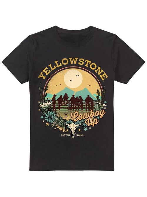 Yellowstone - T-shirt COWBOY UP - Kiabi