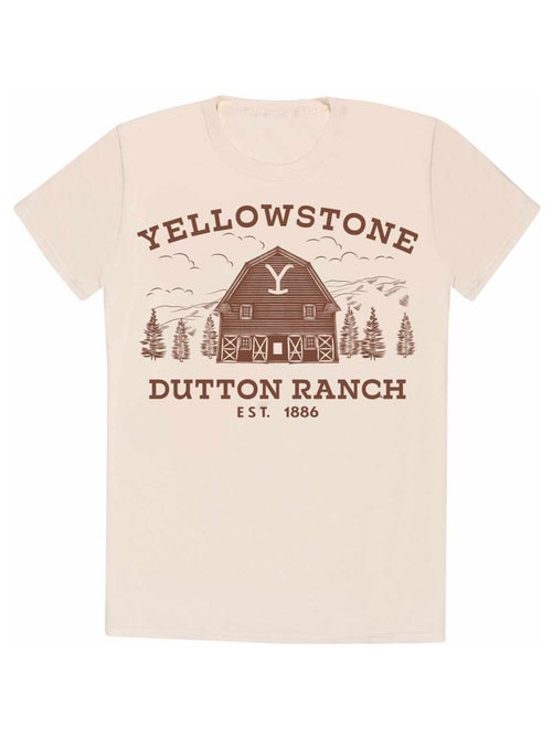 Yellowstone - T-shirt DUTTON RANCH - Kiabi
